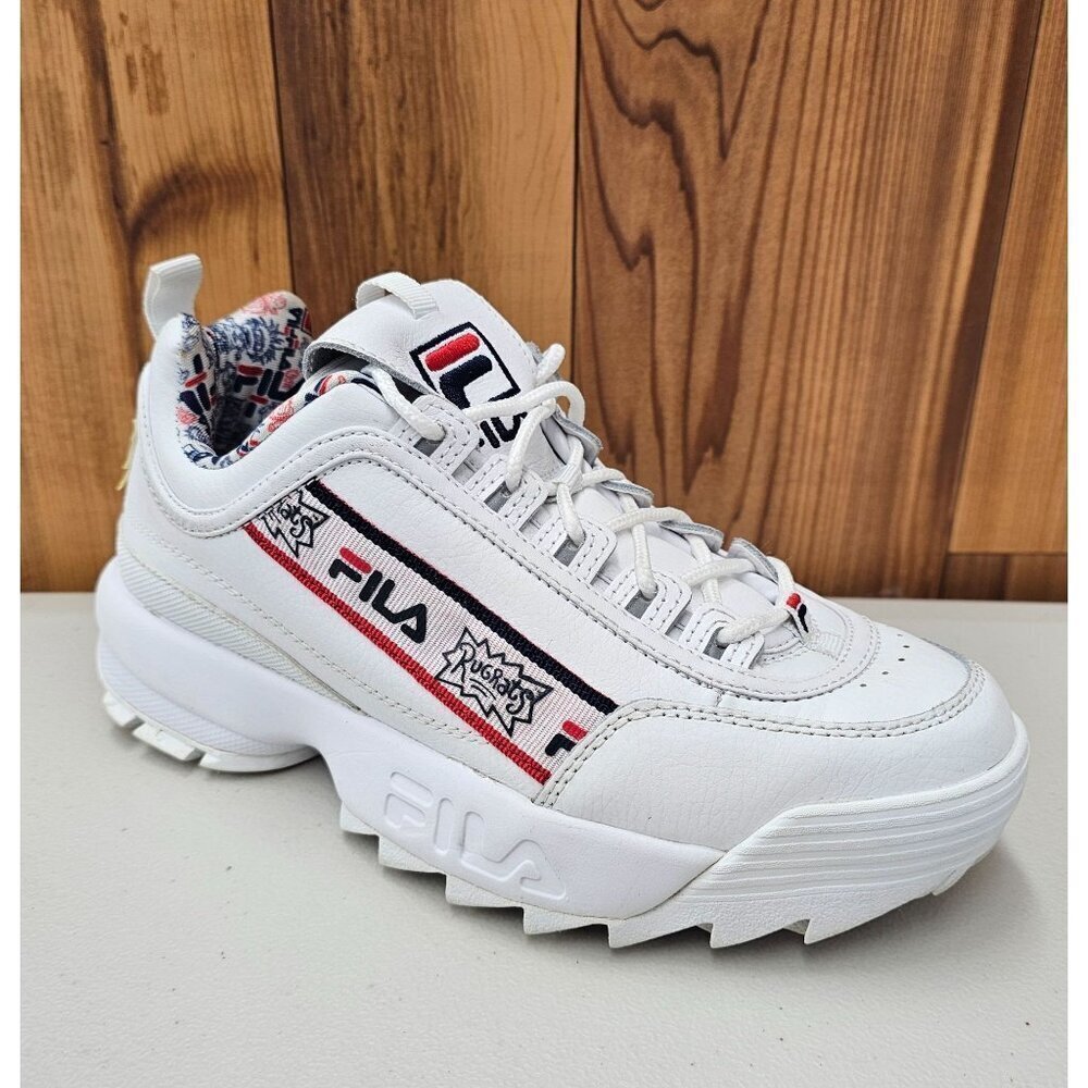 Fila Disruptor 2 "Rugrats" White Big Kids Shoes Size 6.5
